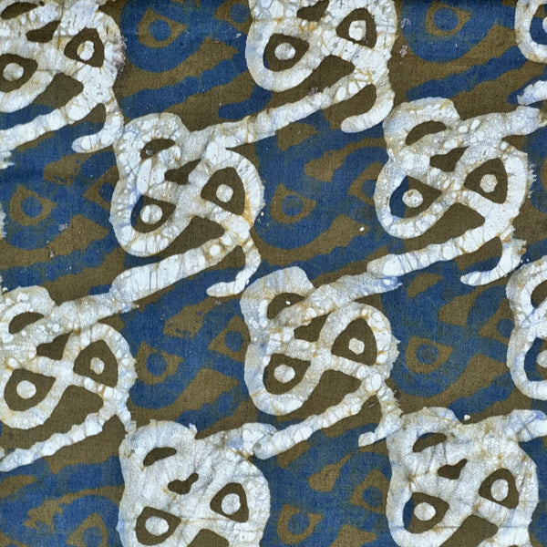 African Fabric Wax Batik #2067