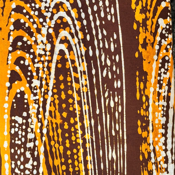 African Fabric Wax Batik #2054