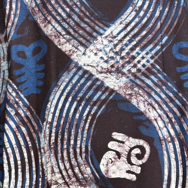 African Fabric Wax Batik #2059