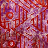 African Fabric Wax Batik #2087