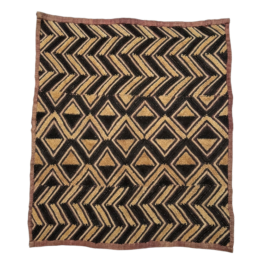 Congo Raffia Kuba Cloth #87