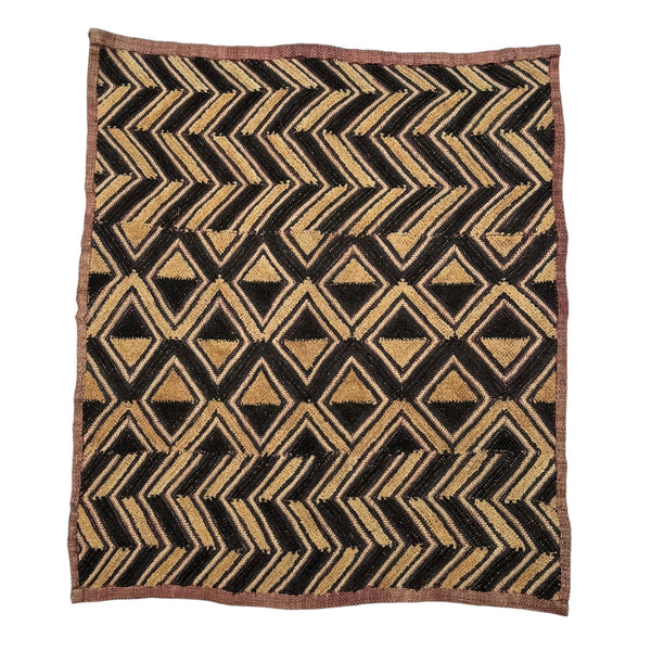 Congo Raffia Kuba Cloth #87